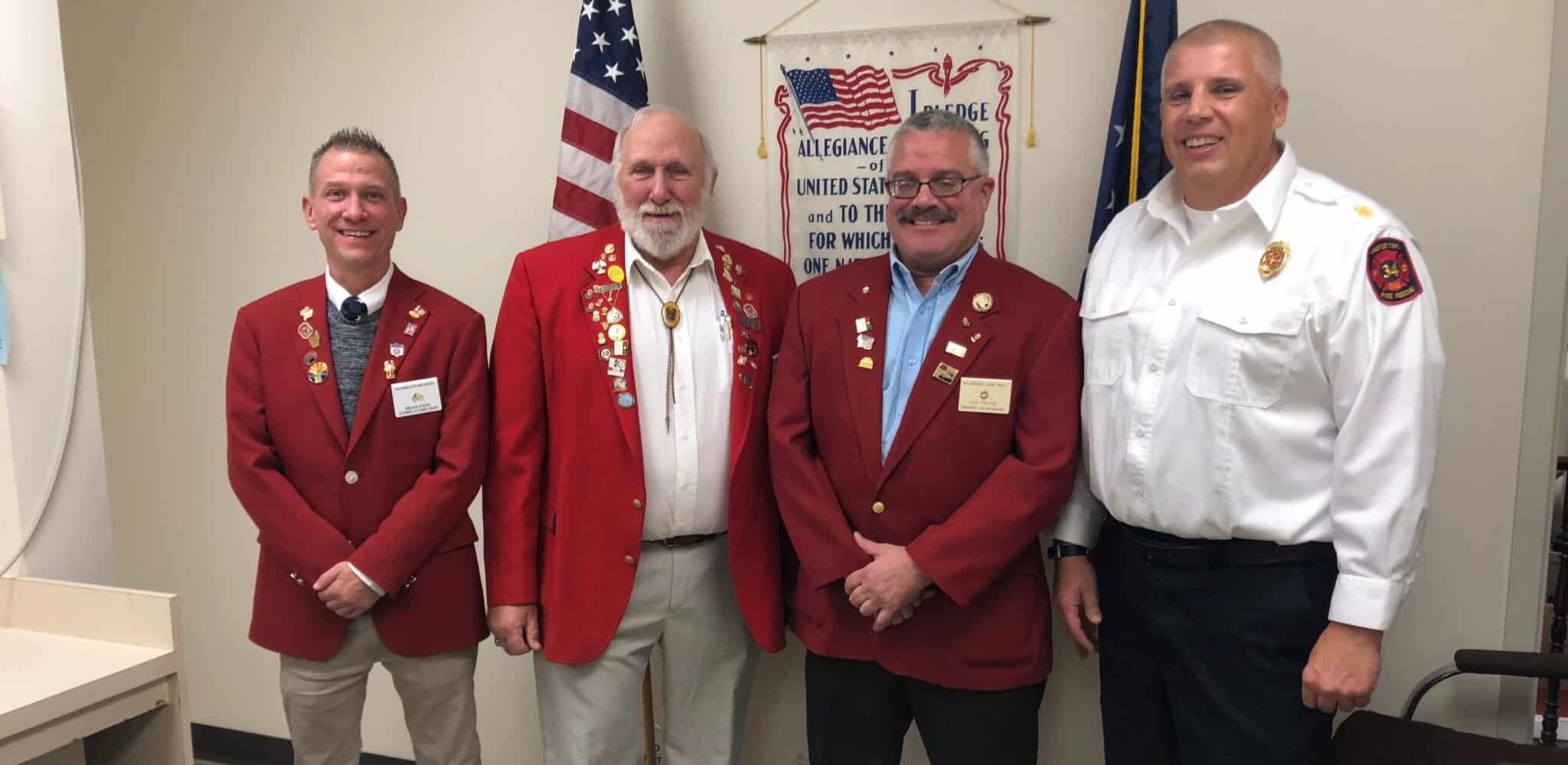 Elks Donate To Chester FD Geauga County Maple Leaf