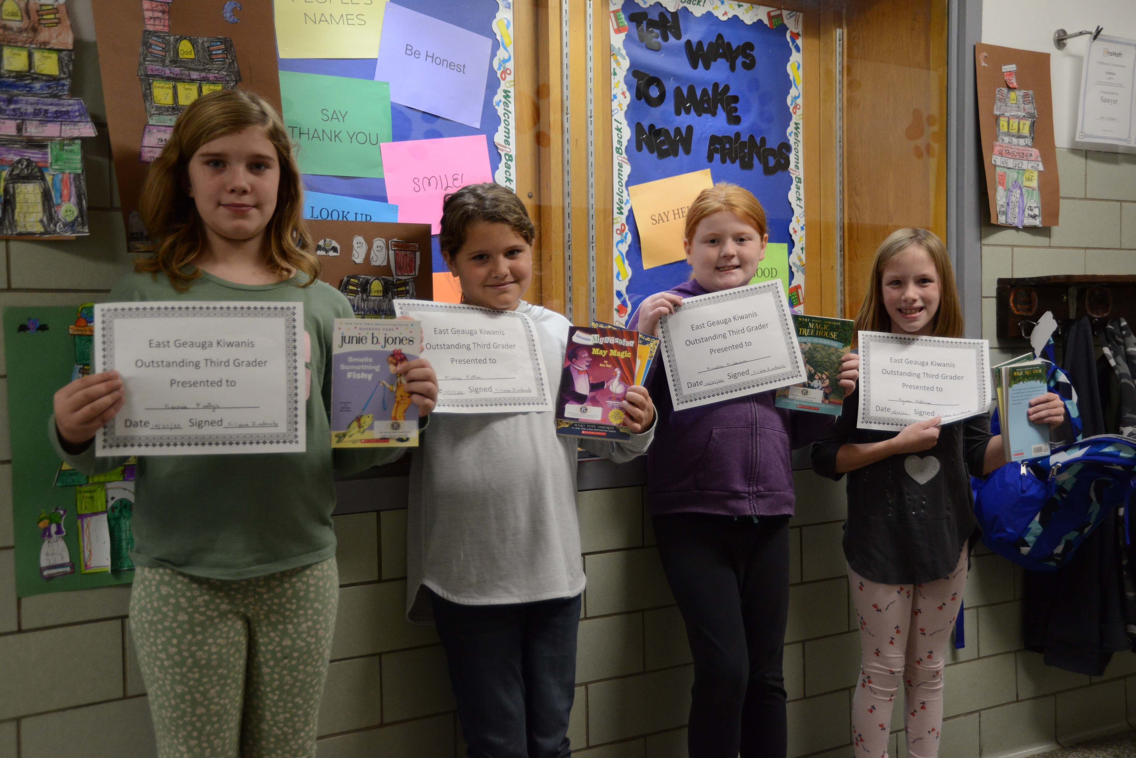 East Geauga Kiwanis Honors Outstanding Third-Graders | Geauga County Maple  Leaf