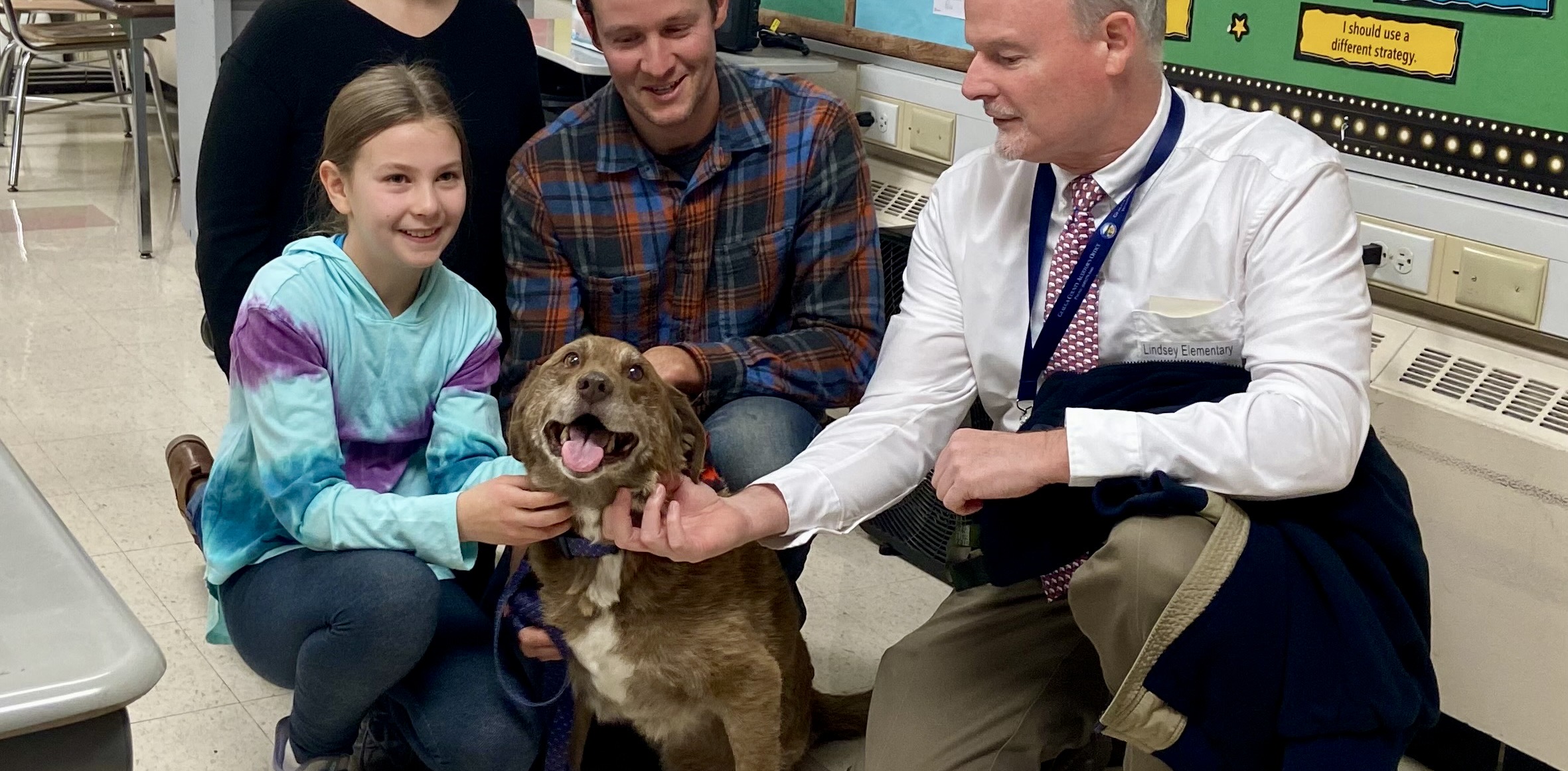 Geauga’s #1 Dog Honored at Lindsey Elementary